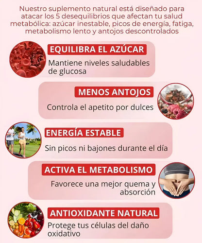 Blood Sugar Complex - Transformación natural de tu bienestar 🌿🧬⚡