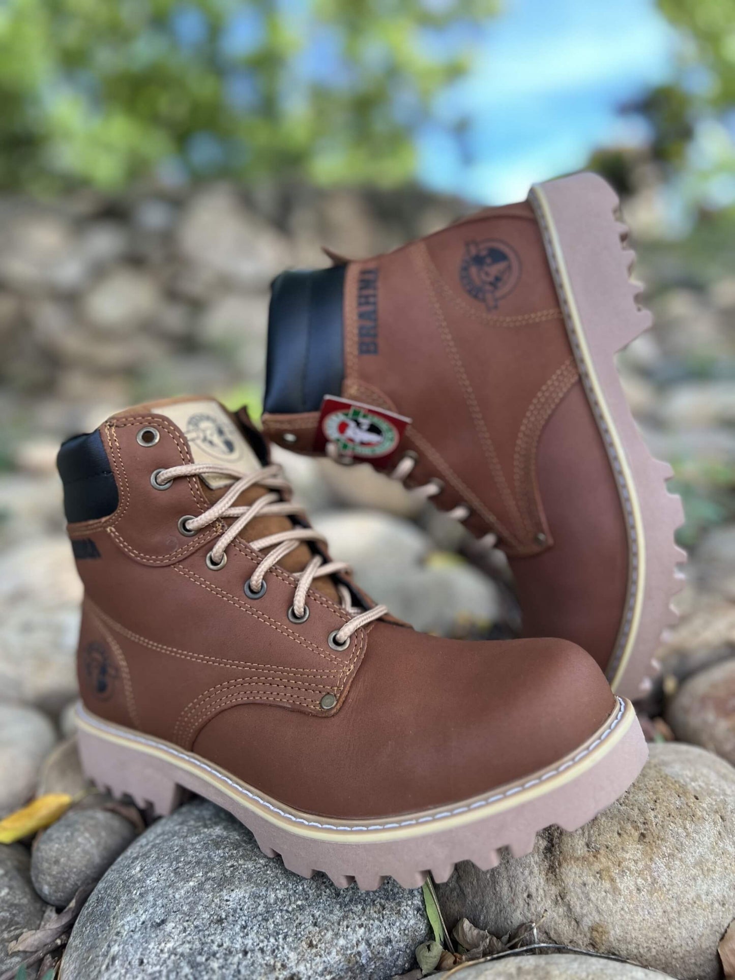 BOTA BRAHMA CLASICA CUERO + CAJA ⚜️