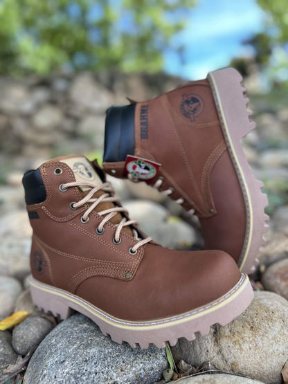 BOTA BRAHMA CLASICA CUERO + CAJA ⚜️