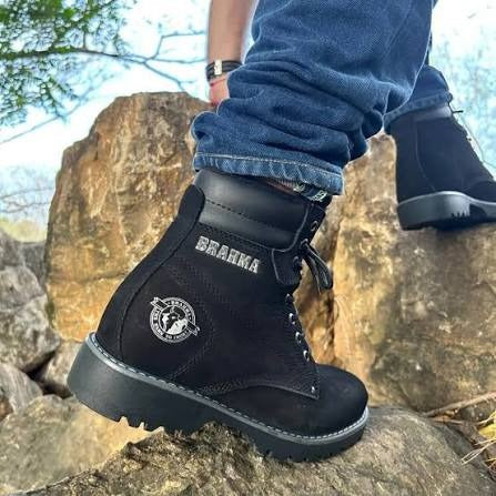 BOTA BRAHMA CLASICA CUERO + CAJA ⚜️