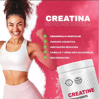 Creatina Monohidratada Pro Old School - Original 🍑🔥