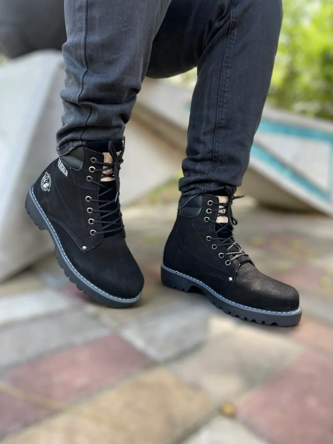 BOTA BRAHMA CLASICA CUERO + CAJA ⚜️